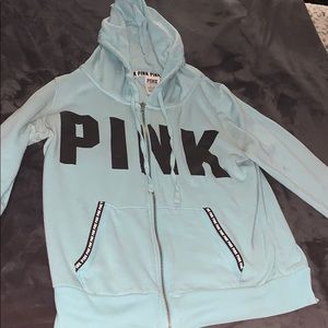Pink zip up jacket